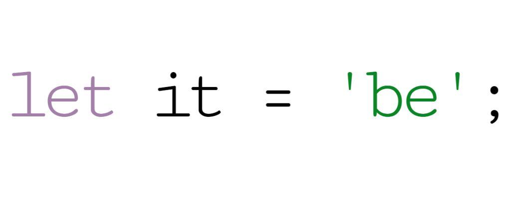 ECMAScript 6 let